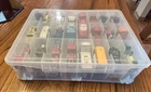 52 hot wheels lesney matchbox husky truck car lot Vintage Die Cast Semi Vw Bus