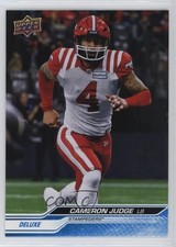 2024 Upper Deck CFL Deluxe 25/250 Cameron Judge #5 1lm9