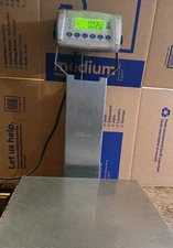 Fairbanks Scale Base Office/Mail Scale; PLB-HR5000-HQS 100lb cap Sanitary scale