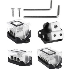 12V Distribution Block Flame Retardant Ground Distributor Stereo Amplifier