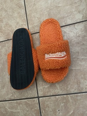 Balenciaga Fur Slides | eBay display picture 2