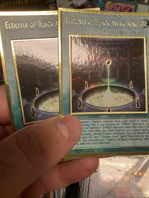 2X Eldlixir of Black Awakening MGED-EN049 Maximum Gold: El Dorado 1st Edition