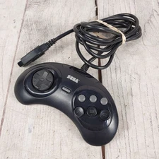Original OEM Sega Genesis Controller Autenthic 6 Button MK 1653 - WORKS MK-1653