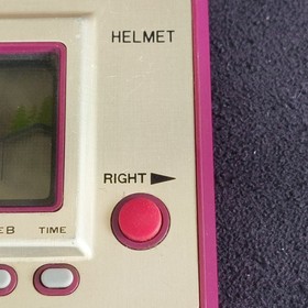 Nintendo Game & Watch HELMET CN-07 Wide Screen FP-24 Handheld Tested Screen Burn