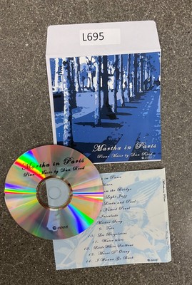 Martha in Paris by Dan Reed CD, 2009 NO CASE  #L695