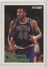 1993-94 Fleer Mike Brown #325 0rh5