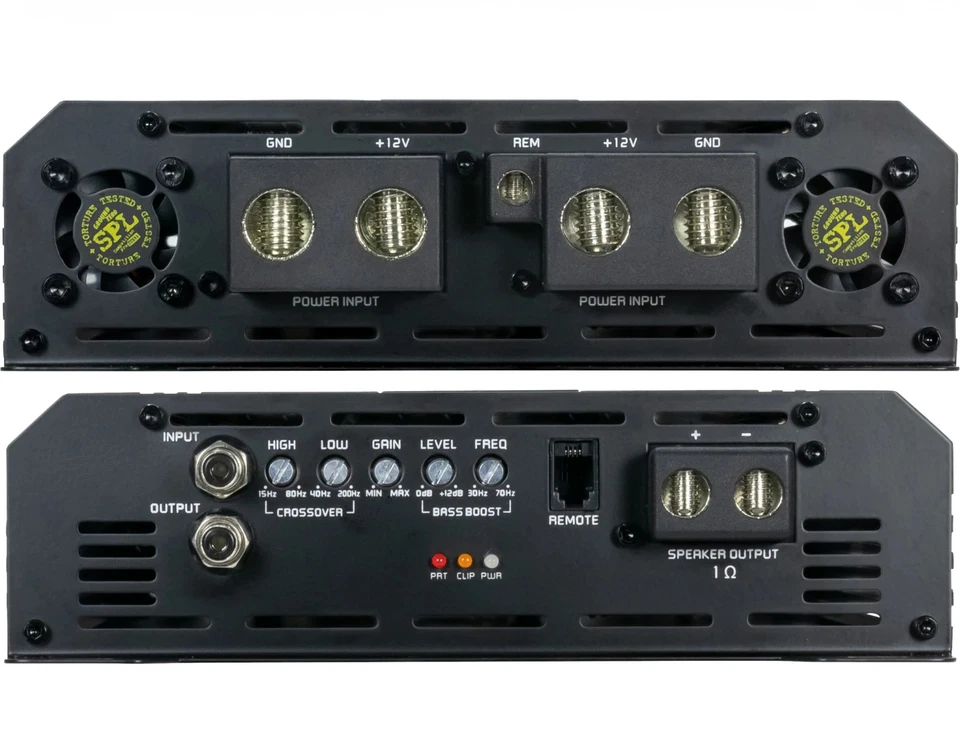 Ground Zero GZCA-8000.M1  1-Kanal Mono Bass  Verstärker Amp Mono-Endstufe - Bild 3 von 3