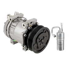 AC Compressor w/ A/C Drier For Mercury Topaz 1988-1994