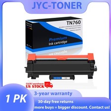 1PK TN760 Toner Fits for Brother TN-760 DCP-L2510D DCP-L2530DW L2550DW L2550DN
