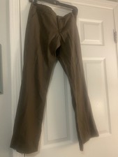 Marc Jacobs Pants Women 6 Brown/Gray  Low Rise Straight Leg Stretch Career