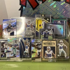 Dallas Cowboys 13 Card Lot Dao Prescott AUGold Metal Elements