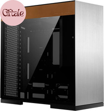 M8 Cowboy Mid Tower E-ATX/ATX Gaming Case, Aluminum/Cowhide/Glass/1.0Mm Steel, V
