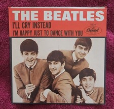 RARE BEATLES NEAR MINT(+) SLEEVE & VINYL 1964 "I'll Cry..." PLAYS/LOOKS GORGEOUS