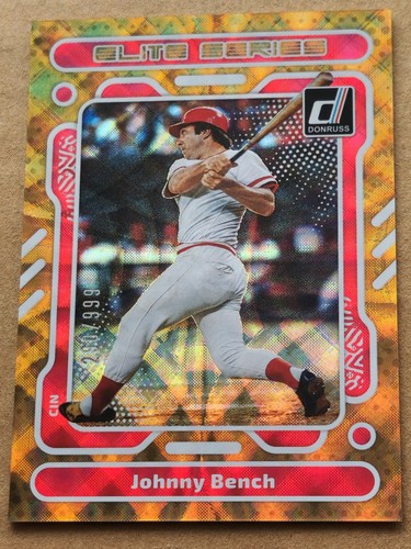 2023 Panini Donruss Elite Series #E1 Johnny Bench 290/999