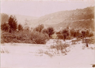 Original und UNIKAT Foto! NOYERS SUR SEREIN 89 - Crue du Serein 1899!