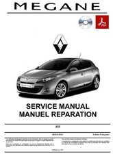 CD revue technique Manuel réparation officiel Renault Megane Scenic 3