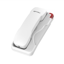 Ornin T108 Trimline Corded Telephone with SOS Key, Wall Mountable, White
