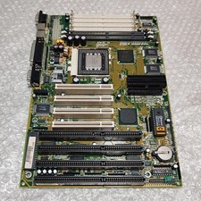 Epox P55-tx2 Socket 7 Atx Motherboard With Cpu Vintage Computer Mainboard Retro