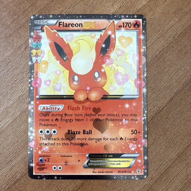 Flareon EX RC6-32 Generations: Radiant Collection Holo LP #2