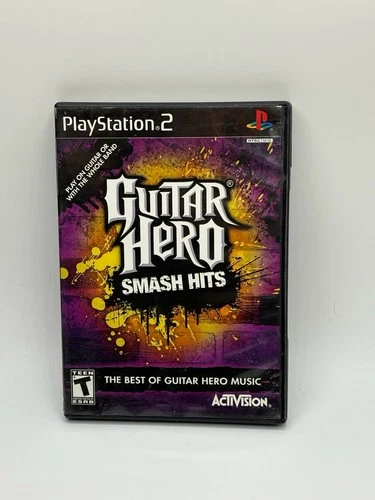 Guitar Hero: Smash Hits (Sony PlayStation 2, 2009) with manual. See Description