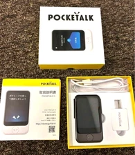 POCKETALK S Translation Device Multilingual Instant Voice Translator