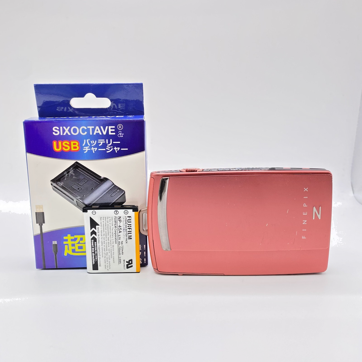 US DUTY PAID/ FUJIFILM FinePix Z1100EXR Pink Compact Digital 