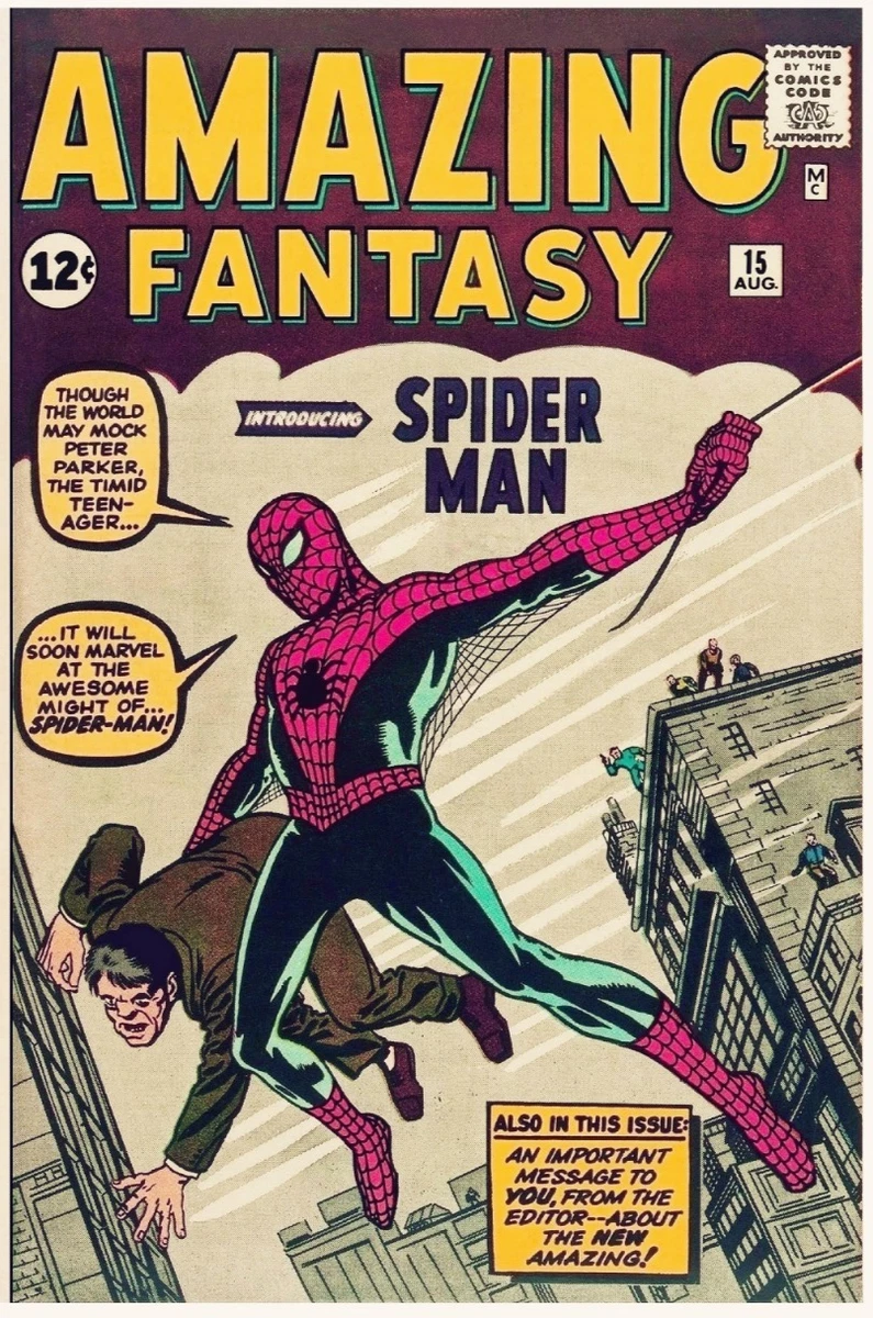 Preços baixos em Amazing Fantasy 15 reimpressão | eBay
