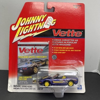 JOHNNY LIGHTNING VETTE SERIES 1998 CORVETTE INDY 500 PACE CAR