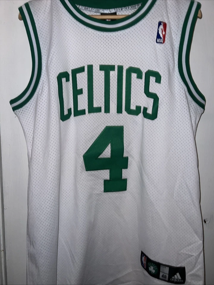 Винтажная баскетбольная футболка Boston Celtics Nate Robinson Adidas NBA размер L большой - Изображение 4 из 4