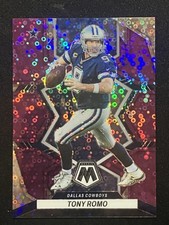 Tony Romo 221 🏈 2022 Panini Mosaic No Huddle Purple /50 Cowboys Legend 🔥