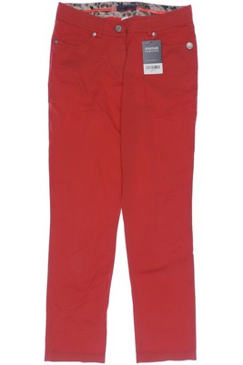 Airfield Stoffhose Damen Hose Pants Chino Gr. EU 34 Baumwolle Rot #pcbrf77