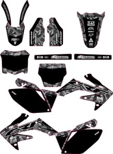 Fits HONDA CRF 250R (2004 / 2005) graohic kit decals stickers racing crf250r