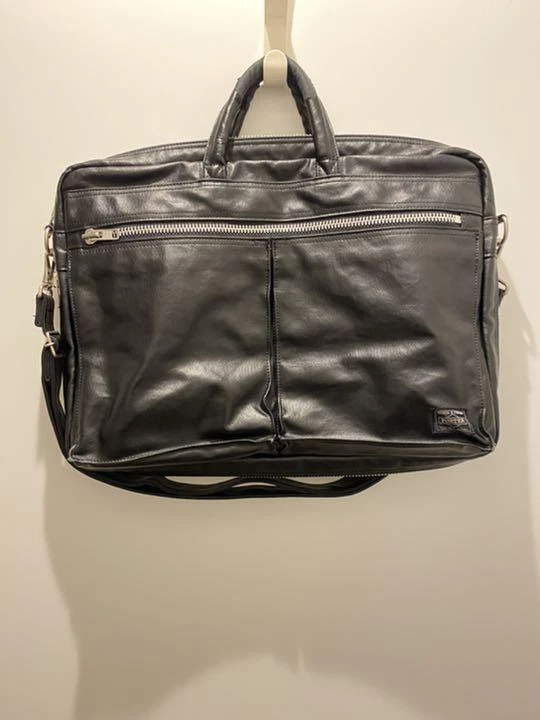 Porter cheap leather briefcase