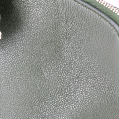 LOUIS VUITTON Lockit GM Handbag Taurillon Leather Khaki Tote Bag - Picture 6 of 10