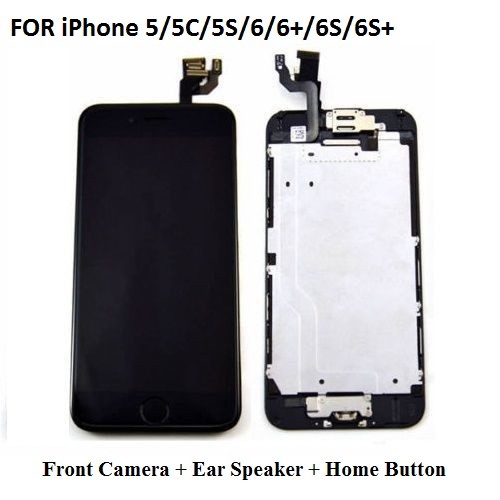 Complete Accembly LCD Digitizer Screen Set Replacement For iPhone 7 8 Plus X Lot - Picture 19 of 35