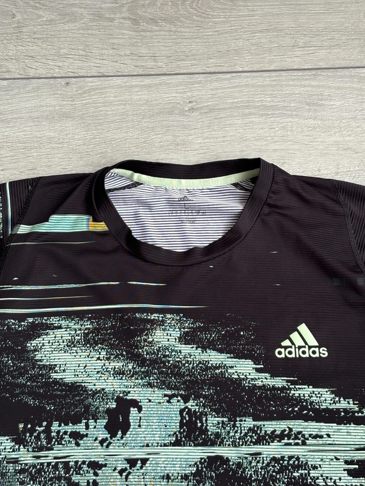 Adidas Alexander Zverev US OPEN 2019 Hombres Nueva York Tenis Camisa Pickleball Talla L Foto 3 de 4
