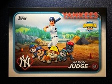 2024 Topps Update Series Aaron Judge Paw Patrol Variation #PP-1 Yankees SSP