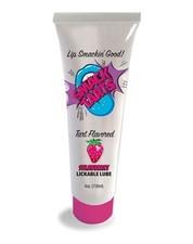 Smack Tarts Strawberry Lickable Lube 4oz - Flavored Lubricant