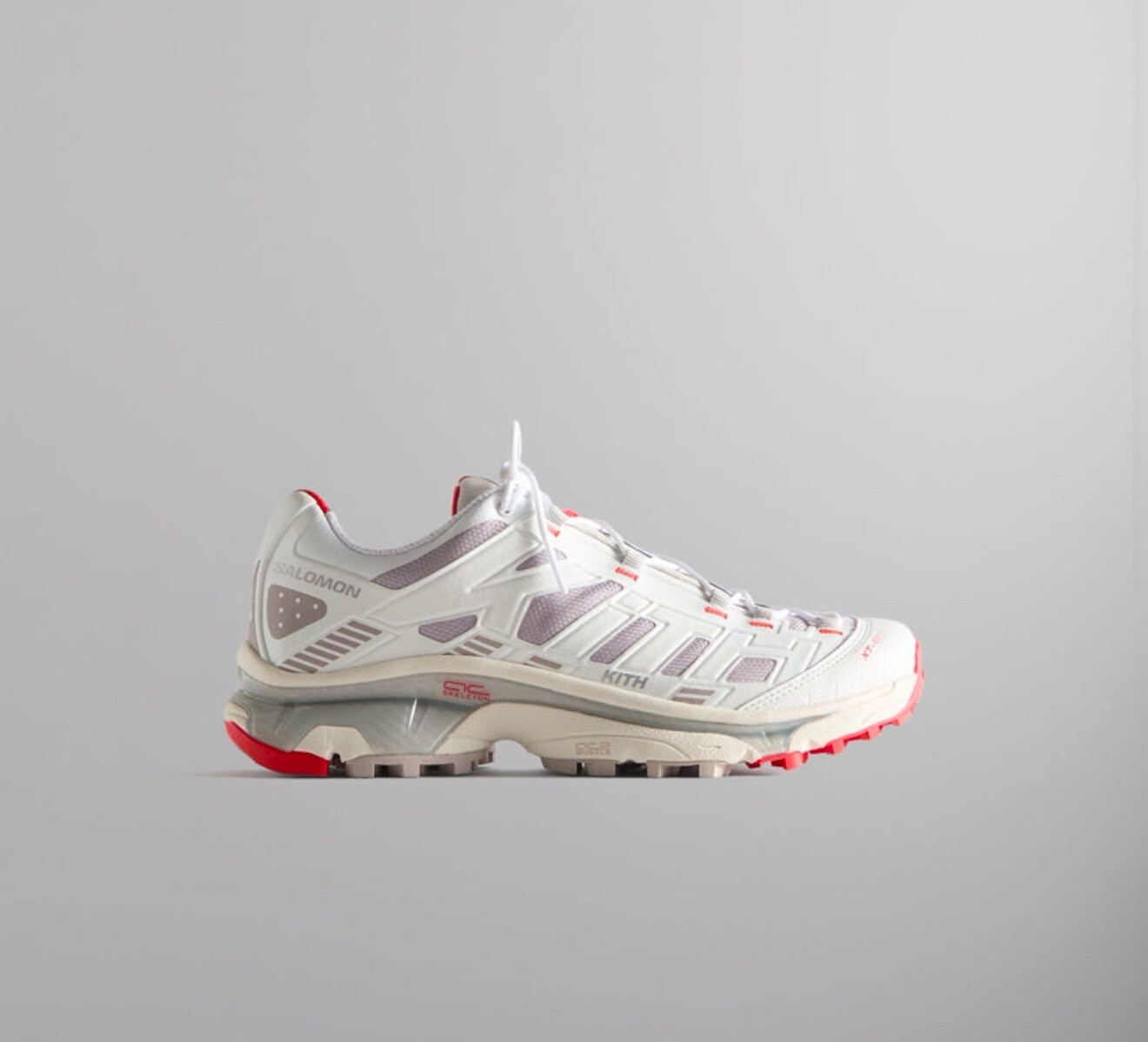KITH per Salomon XT 4K 2024 9.5 Ashes Of Rose Fiery Red TAGLIA CONFERMATA 9 5