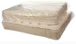 Laddawn 3-Mil Poly Mattress Cover Bag - Pillow Top- Queen 62 x 15 x 95-40/Roll