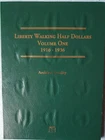 1916-1936 Liberty Walking Half Complete Set in Collection Book (35 coins)