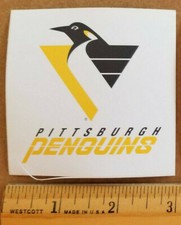 Pittsburgh Penguins NHL Hockey Square Logo Sticker (3