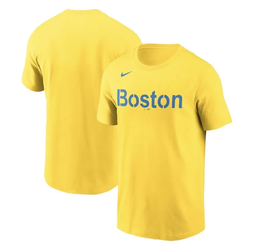 Boston Red Sox Nike City Connect Boston Marathon T-Shirt Sz S Boston Strong  617
