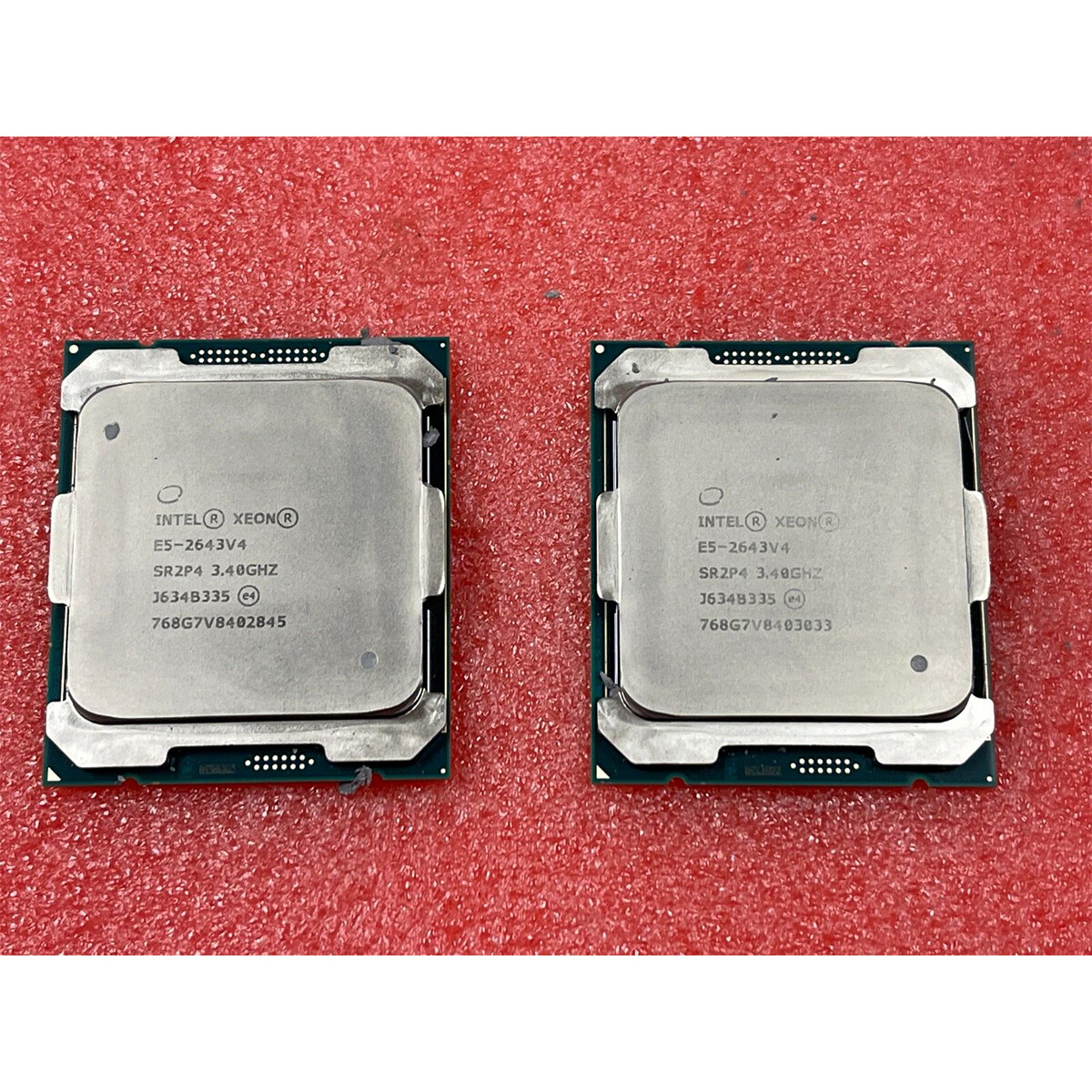 LGA2011-3 Server CPUs Matched Pair Intel Xeon E5-2683 V4 / E5-2667 V4 ...