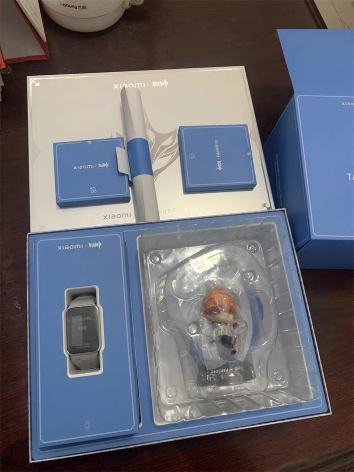 Navio dos EUA Genshin Tartaglia Xiaomi Mi Band 8 Pro AMOLED oxigênio no sangue fitness 1,74′′ - Imagem 3 de 4