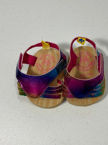 Build a Bear Sandles multicolored