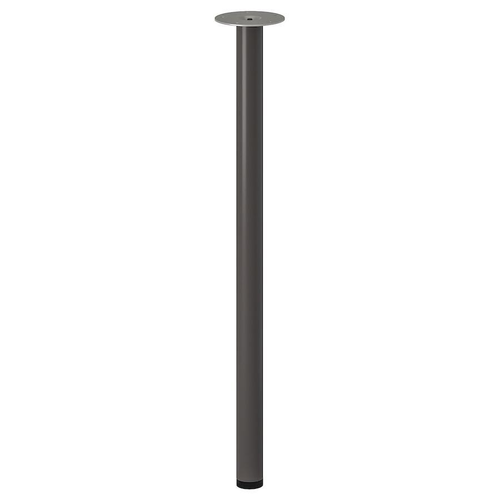 IKEA Adils Metal Table Legs, Table Support Stand Legs, 70cm, adjustable