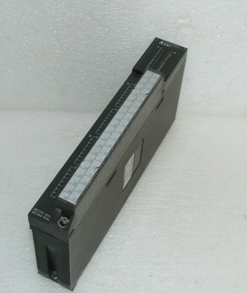 MITSUBISHI AX41 INPUT MODULE 32POINT DC SINK 12/24VDC | eBay