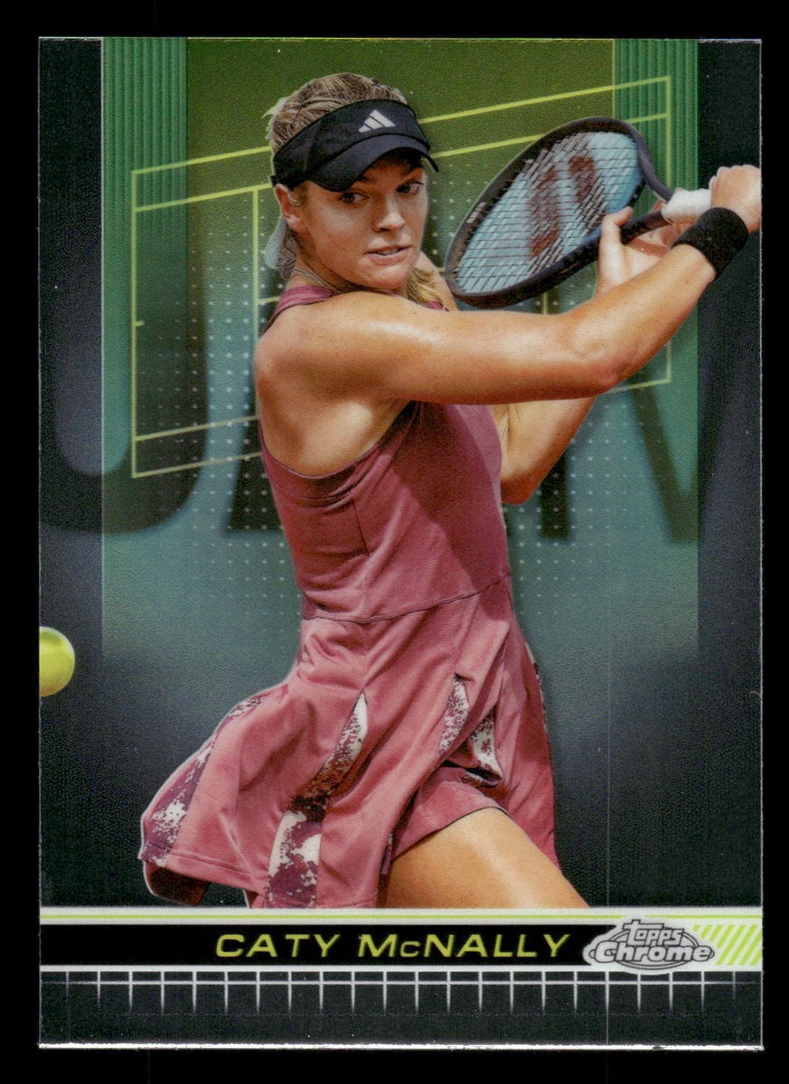 2024 Topps Chrome Tennis CATY MCNALLY #47 | eBay