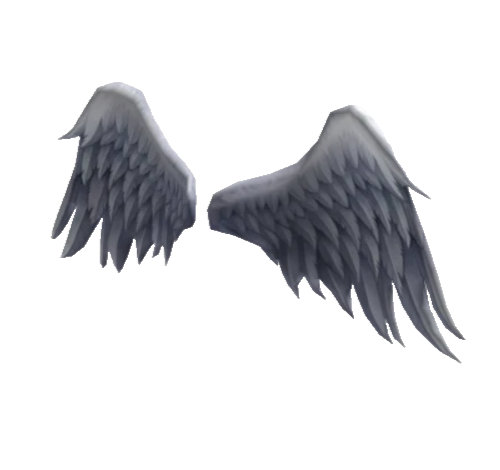 ROBL0X White Feathered Angel Wings Avatar Bundle Code Sent in